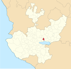 Mexico Jalisco Juanacatlan location map